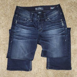 EUC Silver SUKI Mid Slim Boot Jeans W27/L33